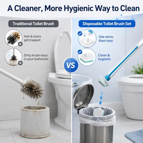 Msvvko Toilet Bowl Cleaners, Disposable Wand Refills, Rainforest Rush Scent - Image 4