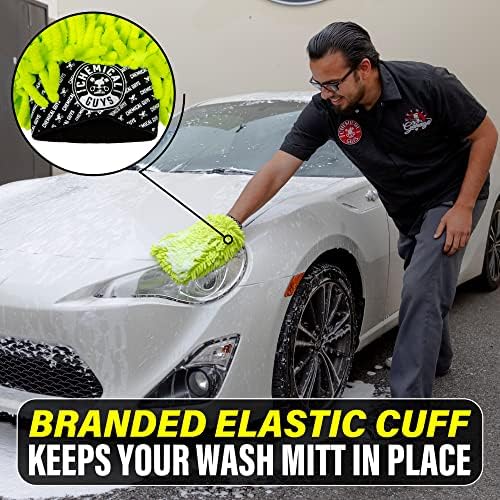 Chemical Guys Chenille Premium Scratch-Free Microfiber Wash Mitt - Image 5