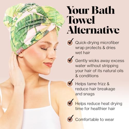 Kitsch Microfiber Hair Towel Wrap - Image 5