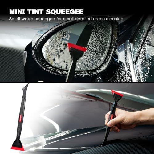 NEWISHTOOL Car Window Tint Tools Kit Vinyl Wrap Tool PPF Squeegee - Image 5