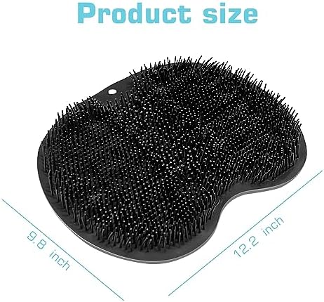 Shower Foot Scrubber Mat Back Washer Back Exfoliating Bath Wash Pad Wall - Image 7