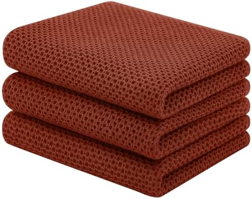 Homaxy 100% Cotton Waffle Weave Kitchen Towels by Homaxy