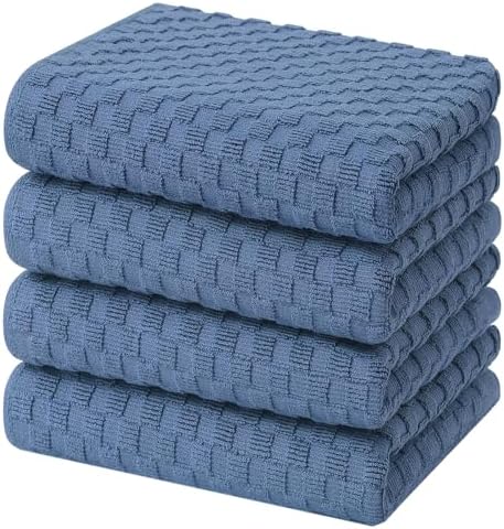 Homaxy 100% Cotton Terry Kitchen Towels by Homaxy
