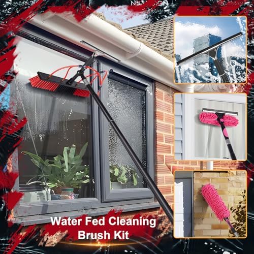 26ft Long Reach Solar Panel Cleaning Kit - Image 2