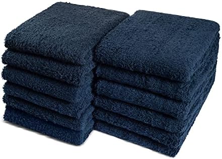 100% Cotton Chamois Cleaning Towels, 60 Pack by GrokoTextiles