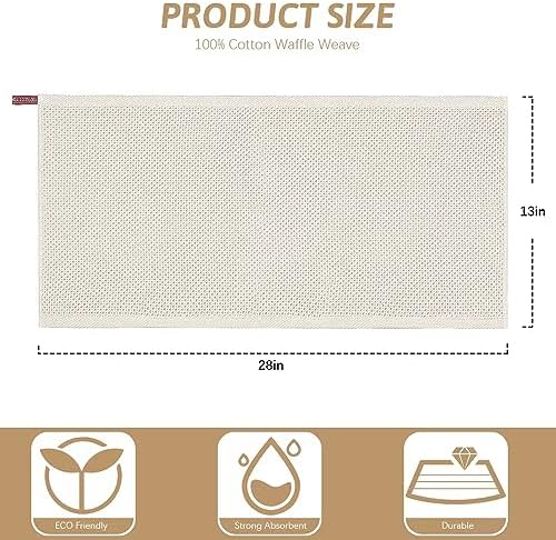 Nialnant 12 Pack Kitchen Dish Towels, 100% Cotton - Image 2