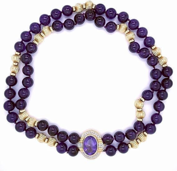 Zenkeeper About 180 Pcs Amethyst Beads - Image 3