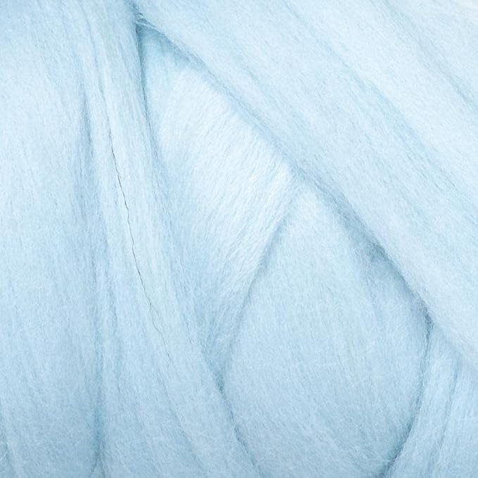 Colored Natural Wool roving, 1 lb. Best Wool - Image 4