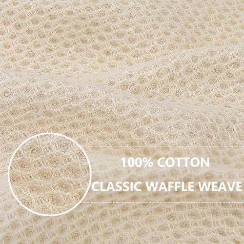 Homaxy 100% Cotton Waffle Weave Kitchen Towels - Image 2