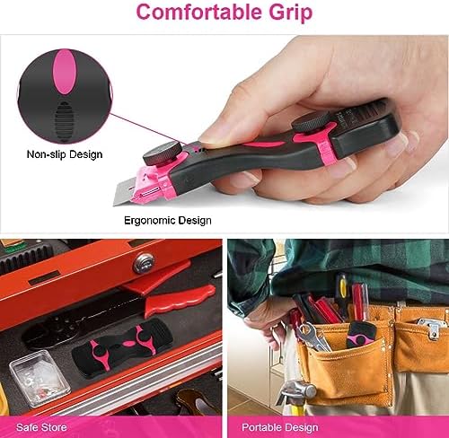 Ainiv Razor Blade Scraper, 2-in-1 Multifunctional Scraper Tool - Image 5