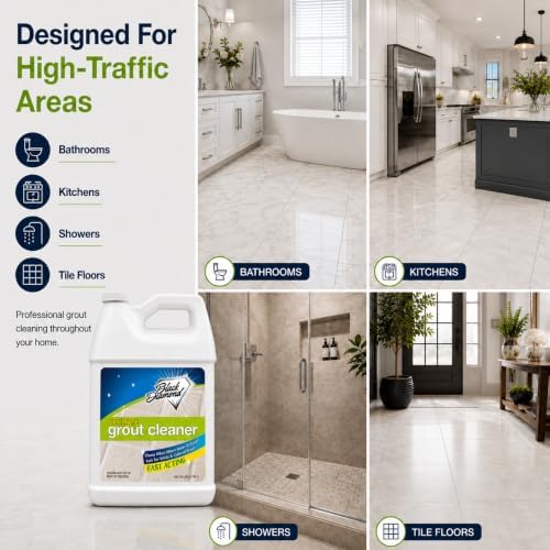 Ultimate Grout Cleaner for Tile & Grout, Acid-Free Stain Remover, 4 Gallons - Image 5
