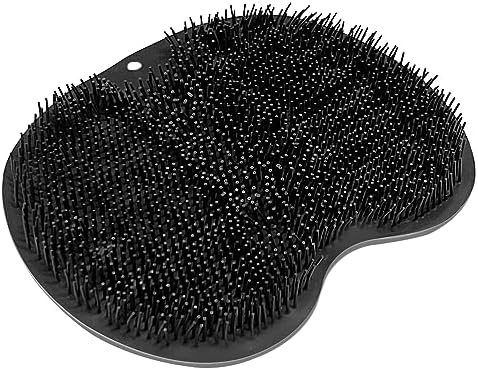 Shower Foot Scrubber Mat Back Washer Back Exfoliating Bath Wash Pad Wall by SZZYXD