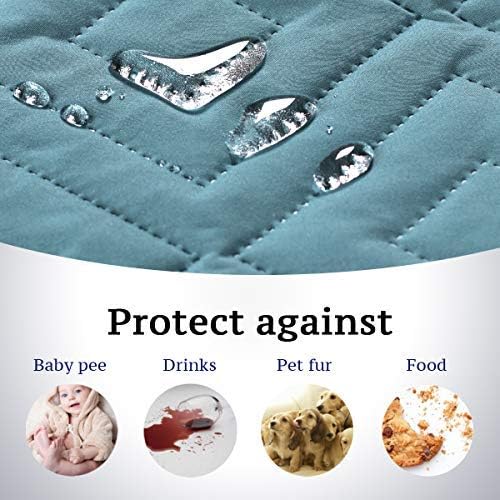 H.VERSAILTEX Reversible Sofa Slipcover Furniture Protector Water Resistant 2" - Image 4