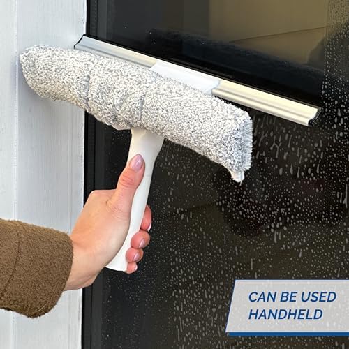 Unger 12” Outdoor Window Scrubber and Squeegee Kit - Image 4