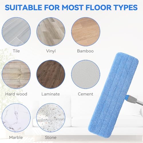 Microfiber Mop Pad for Rubbermaid Commercial 20 Inch Mop Head - Image 6