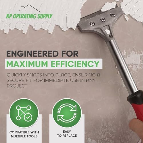 8-Inch Floor Scraper Blades, 5 Pack Replacement - Image 3