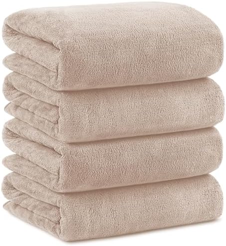 Orighty Bath Towels, Soft Feel Bath Towel, 4 Pack by AllRightinOrighty