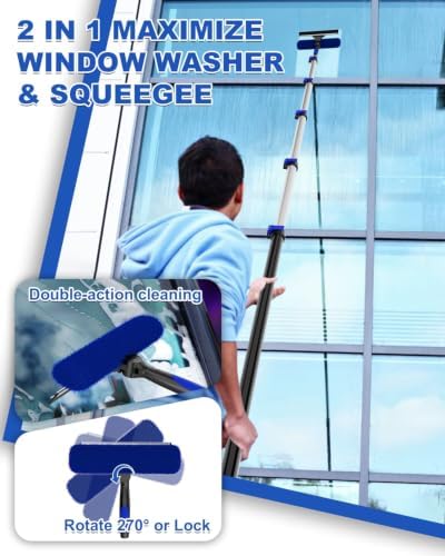 30Ft Reach Solar Panel Cleaning Brush Kit - Image 4
