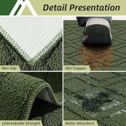 COSY HOMEER Kitchen Rugs and Mats 20"x48" Non Slip Kitchen Mats - Image 5
