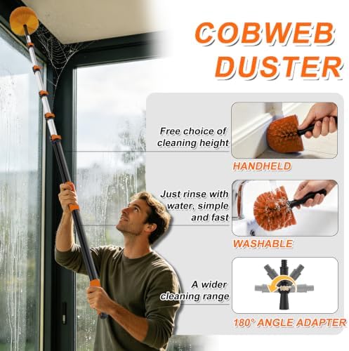 Buyplus 30FT Reach Solar Panel Cleaning Brush Kit - Image 5