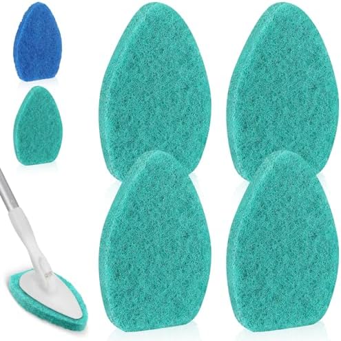 Baderke 4 Pcs Tub Tile Scrubber Cleaning Brush Pad by Baderke