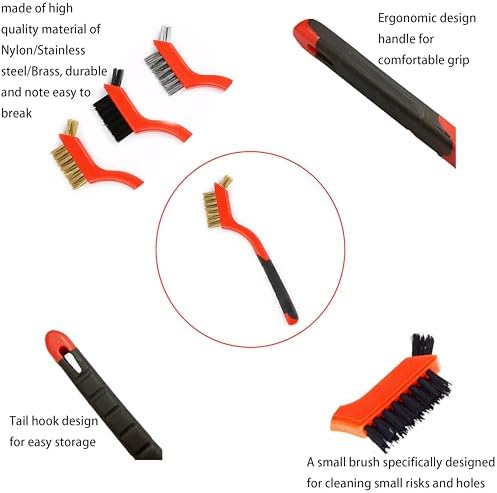 XDMTWLKJ Small Wire Brushes Set - Image 2