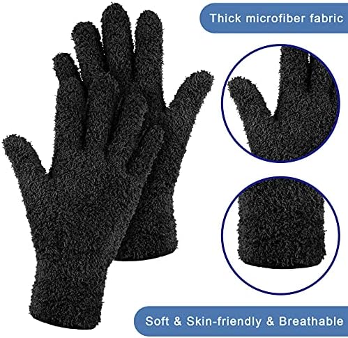 Patelai 3 Pairs Microfiber Dusting Gloves - Image 6