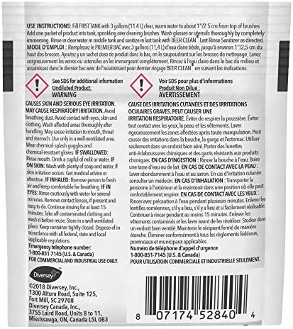 BEER CLEAN Diversey Low Suds Glass Cleaner - Image 4