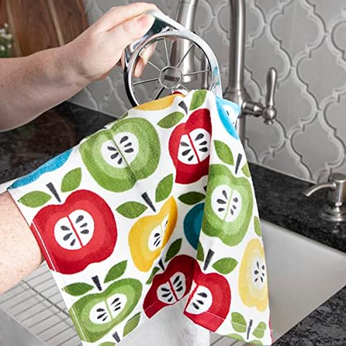 T-Fal Fiber Reactive Print Kitchen Towels: Highly Absorbent, Super Soft - Image 2