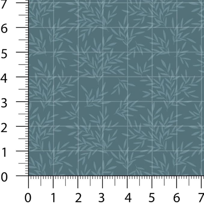 Floral Patchwork Fabric Panel 100x155 cm – 100% Cotton Satin, 6 Coordinated - Image 7