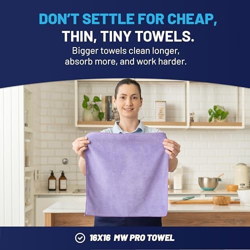 MW Pro Microfiber Cleaning Cloth |Pink - Image 3