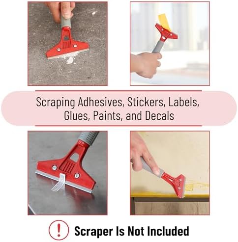 Bates- Replacement Scraper Blades, 4 Inch, Scraper Blades, Floor Scrapper Blade - Image 4