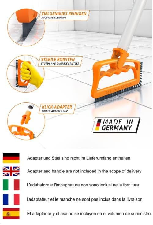 FUGINATOR® Grout Brush Orange/Gray - Image 5