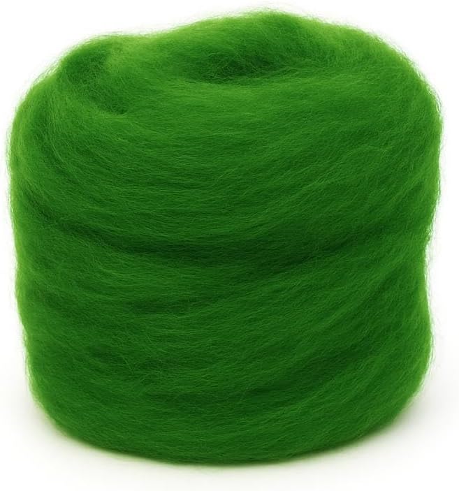 Catopia Wool Roving Yarn, 100G/3.53OZ Soft Felting Wool Pure Chunky Roving Yarn by Catopia