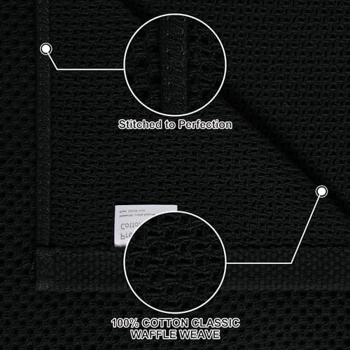 Homaxy 16 Pack 100% Cotton Kitchen Towels and Dishcloths Set - Image 2