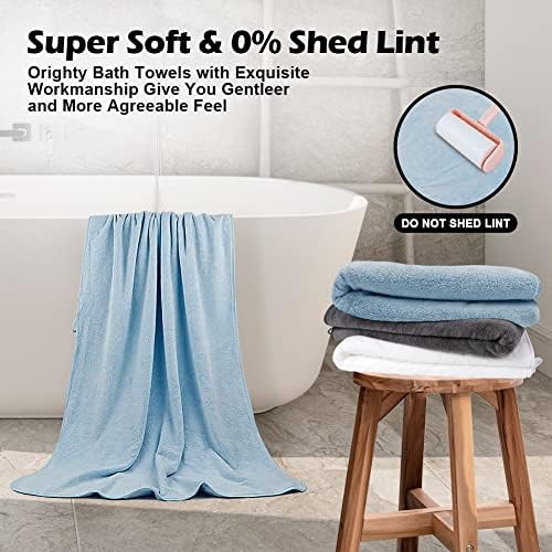 Orighty Bath Towels, Soft Feel Bath Towel, 4 Pack - Image 2