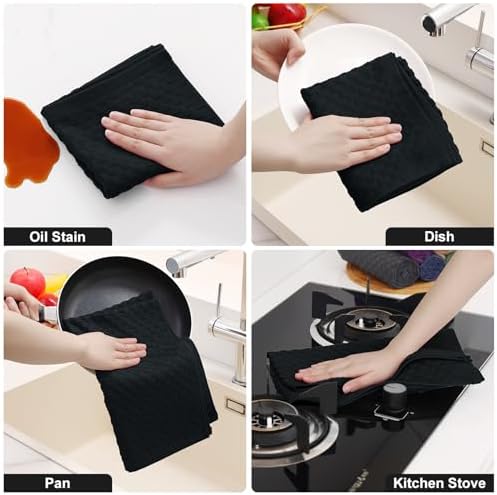 Homaxy 100% Cotton Terry Kitchen Towels - Image 5