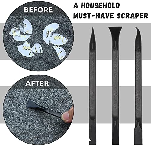 Minatee 18 Pcs Carbon Fiber Plastic Scrapers Cleaning Tool Non-scratch Plastic - Image 5