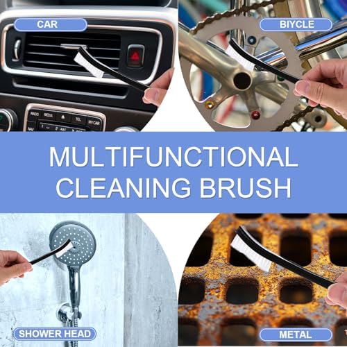 cobee 20Pcs Double-Ended Cleaning Brushes, Plastic Small Cleaning Brush Stiff - Image 4