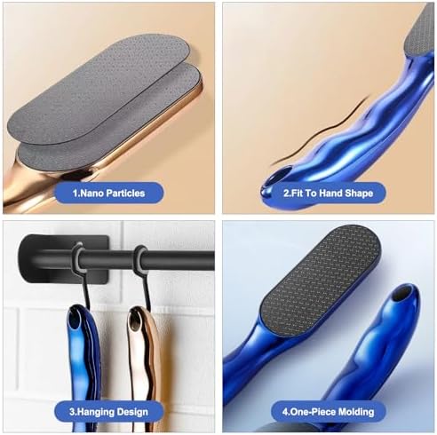 2pcs Hard Skin Remover Nano-Glass Foot File, Nano Glass Foot File - Image 4