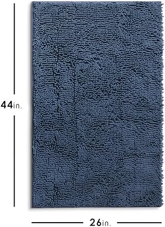 Hearth & Harbor Bathroom Rugs, Chenille Bath Mat - Image 2