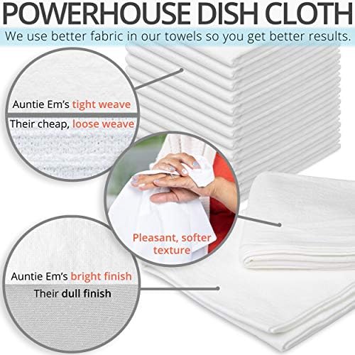 Aunti Em's Kitchen Flour Sack Dish Towels - Image 2