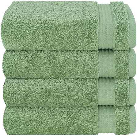 Cotton Paradise 100% Cotton Turkish Towel Set, Soft Absorbent Quick Dry - Image 5