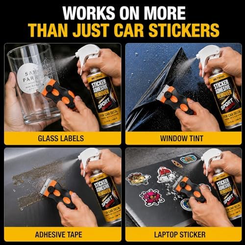 Adhesive Sticker Remover for Removing Car Decal, Window Tint, Glue Residue - Image 5