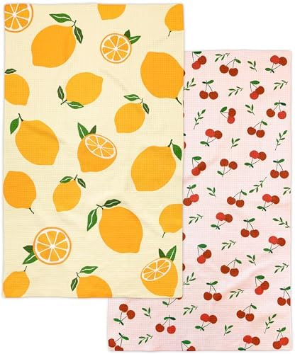 Eulnars Kitchen Towels, Microfiber Tea Towels by Eulnars