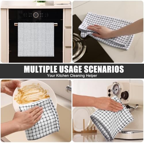 Mordimy Premium Cotton Kitchen Towels 16"x 25", 6 Pack - Image 5