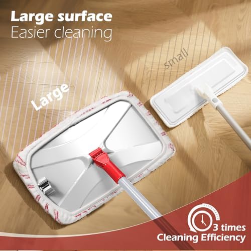 Masthome Extra Large Microfiber Flat Mop, Dust Mop - Image 2