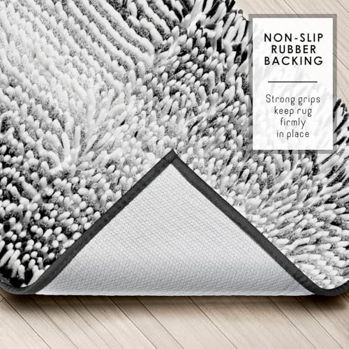 Hearth & Harbor Bathroom Rugs, Chenille Bath Mat - Image 5