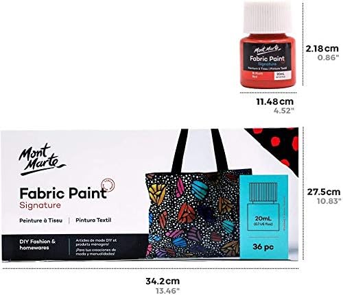 Mont Marte Signature Fabric Paint, Suitable - Image 3
