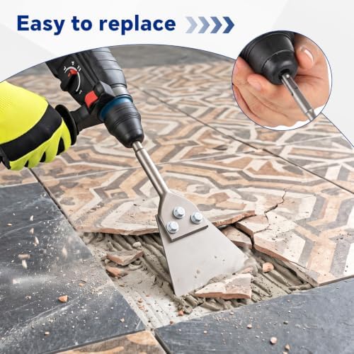 5"x11" SDS Plus Floor Scraper Kit - Image 6